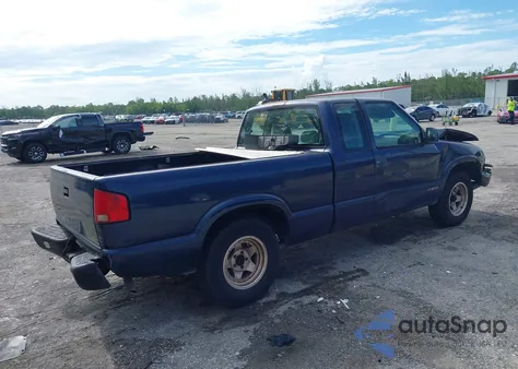 2000 Chevrolet S Truck из США, поврежденный, VIN 1GCCS19W2YK287006